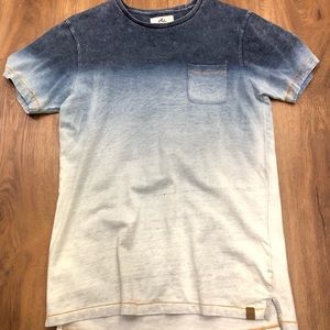 Rusty garment dyed knit shirt